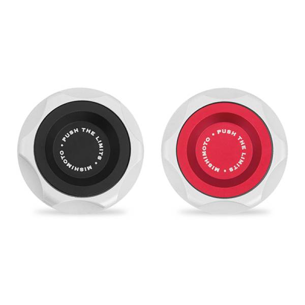 Mishimoto - Mishimoto 87-01 Ford Mustang Oil FIller Cap - Red - MMOFC-MUS1-RD