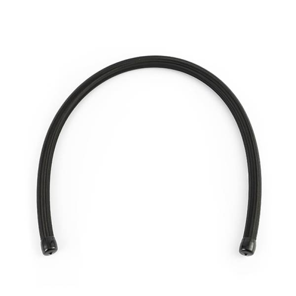 Mishimoto - Mishimoto 3Ft Stainless Steel Braided Hose w/ -6AN Fittings - Black - MMSBH-0636-CB