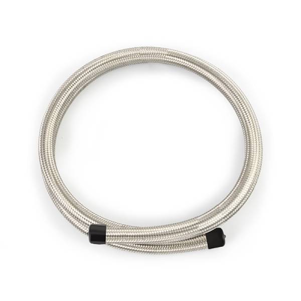 Mishimoto - Mishimoto 6Ft Stainless Steel Braided Hose w/ -10AN Fittings - Stainless - MMSBH-1072-CS
