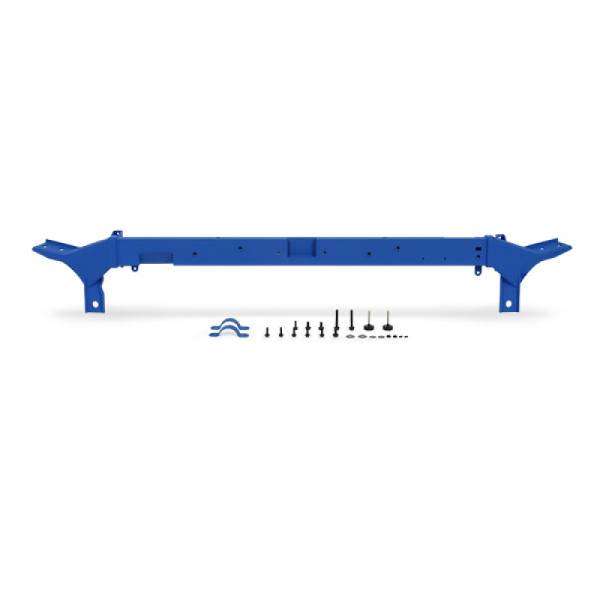 Mishimoto - Mishimoto 2008-2010 Ford 6.4L Powerstroke Upper Support Bar - Wrinkle Blue - MMUS-F2D-08BL