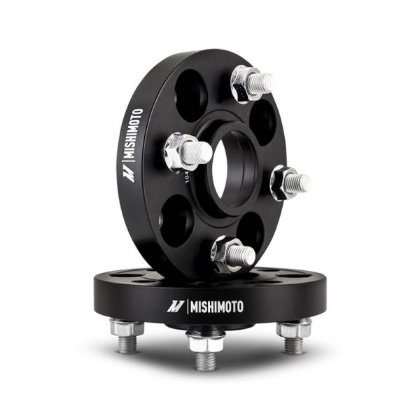 Mishimoto - Mishimoto Wheel Spacers - 4x100 - 56.1 - 35 - M12 - Black - MMWS-011-350BK