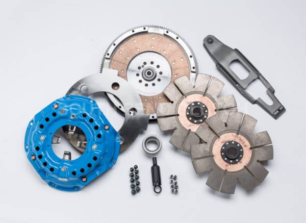 South Bend Clutch - South Bend Clutch 99-03 Ford 7.3L Powerstroke ZF-6 SFI Comp Dual Disc Clutch Kit (3600lb Load) - FDDC3600-6