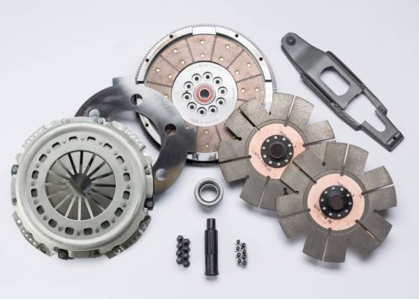 South Bend Clutch - South Bend Clutch 04-07 Ford 6.0L ZF-6 SFI Comp Dual Disc Clutch Kit (3850lb Load) - FDDC3850-6.0