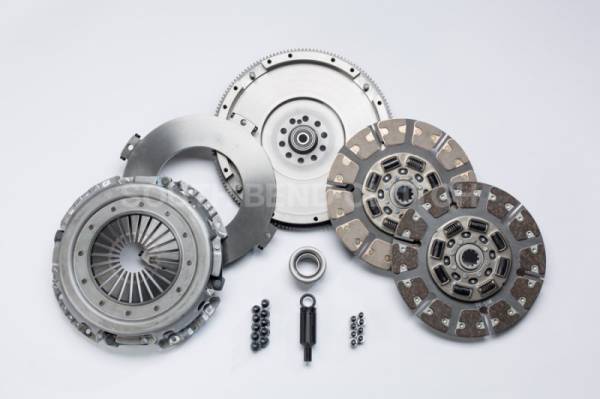 South Bend Clutch - South Bend Clutch 99-03 Ford 7.3 Powerstroke ZF-6 Street Dual Disc Clutch Kit - SFDD3250-6