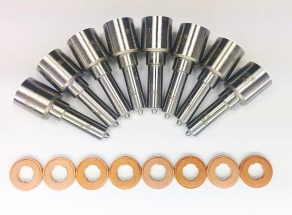 Dynomite Diesel - Dynomite Diesel Duramax 08-10 LMM Nozzle Set 20 Percent Over - DDP.NOZ-DLMM-20