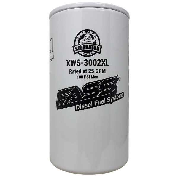 FASS - FASS XWS-3002XL Extended Length Extreme Water Separator  - XWS-3002-XL