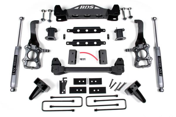 BDS Suspension - BDS Suspension 15-19 F150 2wd 6in. Suspension System - BDS1522H