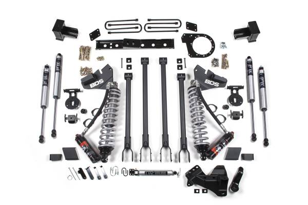 BDS Suspension - BDS Suspension 2020-2022 Ford F350 Dually 4wd 6in. 4-Link Suspension Lift Kit - BDS1574FPE