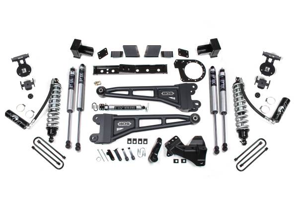 BDS Suspension - BDS Suspension 2017-2019 Ford F250-F350 6in. Radius Arm Suspension System 3 Leaf - BDS1581F