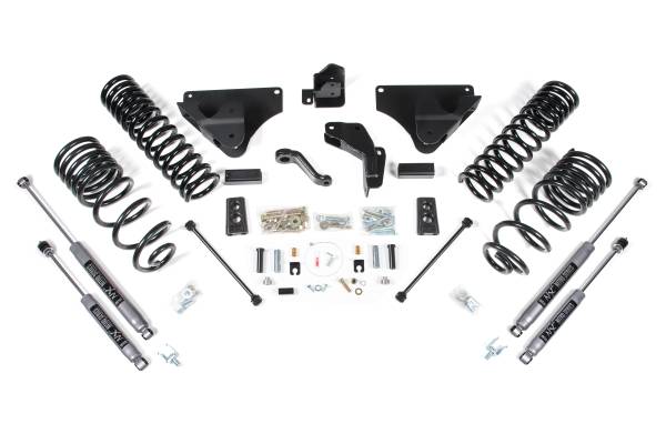 BDS Suspension - BDS Suspension 2014-18 Ram 2500 4wd 4in. front shocks/2. Coil spring - Diesel engine - BDS1601H