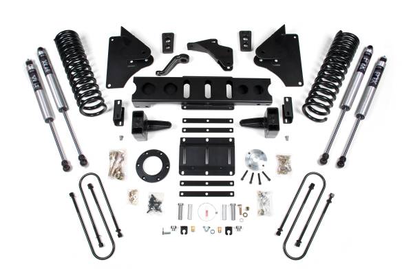 BDS Suspension - BDS Suspension 13-18 Ram 3500 5.5/5 Lift System - Gas - BDS1607FS