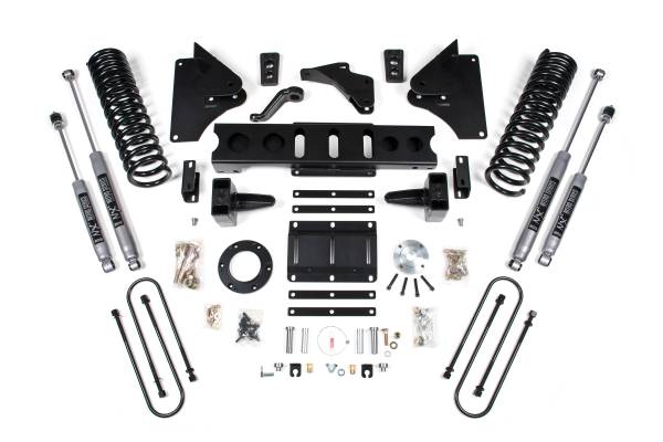 BDS Suspension - BDS Suspension 13-18 Ram 3500 5.5/5 Lift System - Gas - BDS1607H