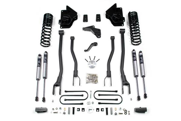 BDS Suspension - BDS Suspension 13-18 Ram 3500 4wd 4in./3in. 4-Link - Gas - BDS1613FS