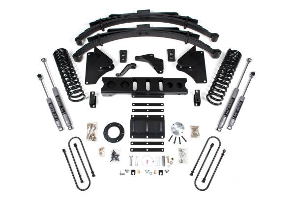 BDS Suspension - BDS Suspension 13-18 Ram 3500 6in./4.5in.  with leafs - Diesel engine - BDS1617H