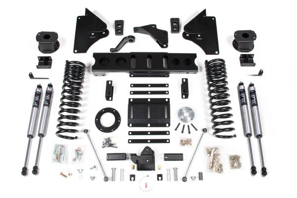 BDS Suspension - BDS Suspension 14-18 Ram 2500 6/5  with factory air suspension rear shocks-Diesel engine - BDS1627FS