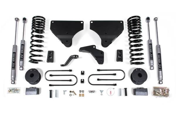 BDS Suspension - BDS Suspension 13-18 Ram 3500 4in Standard  with Air Bag - Gas - BDS1645H