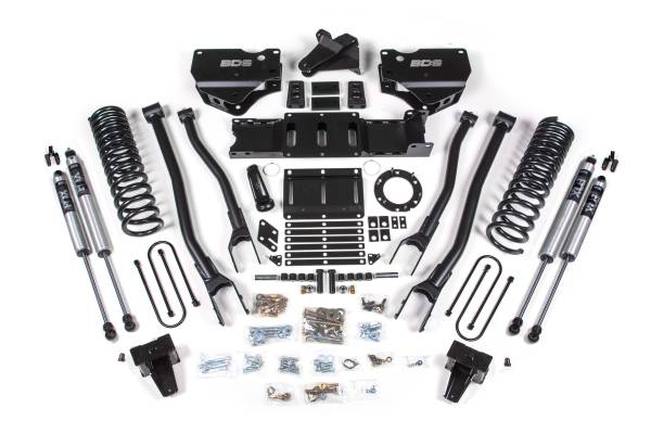 BDS Suspension - BDS Suspension 2019-2022 Ram 3500 5.5in. 4-Link Gas -   without overload - BDS1694FS