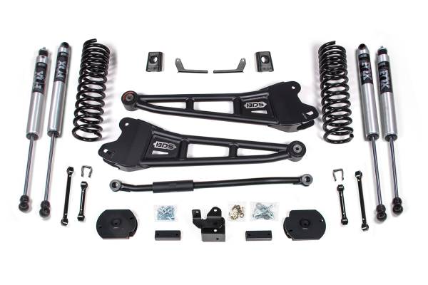 BDS Suspension - BDS Suspension 2014-2018 Dodge Ram 2500 3in. Radius Arm Lift Diesel engine - BDS1712FS