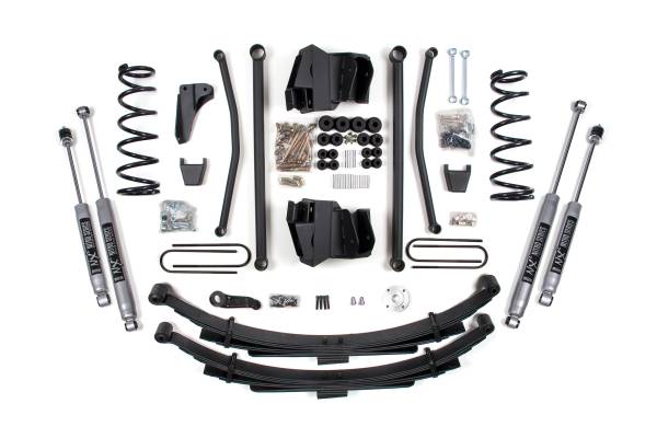 BDS Suspension - BDS Suspension 03-07 Dodge Diesel engine 8/5 Long arm spring  with 4-1/8in. axle - BDS1743H