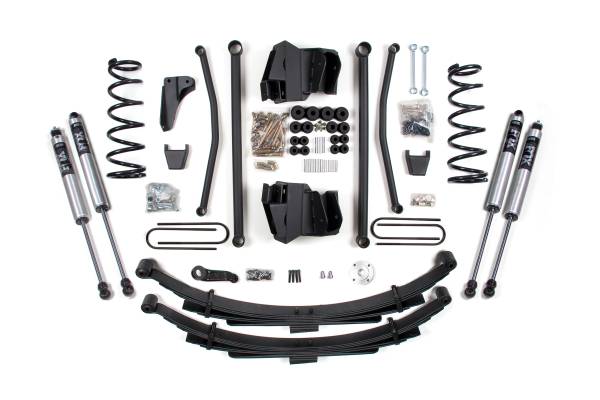 BDS Suspension - BDS Suspension 03-07 Dodge Diesel engine 8/5 Long arm spring  with 3-halfin. axle - BDS1744FS