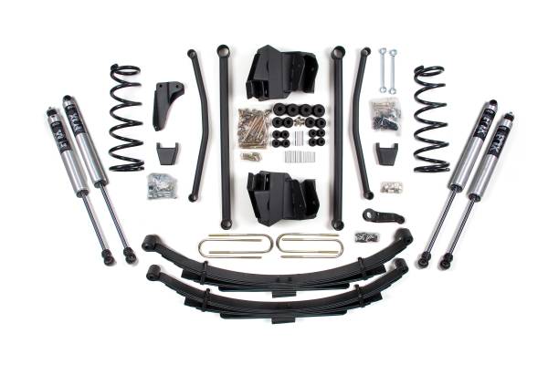 BDS Suspension - BDS Suspension 2008 Dodge Power Wagon 4/4 Long arm block with 4in. axle - BDS1769FS