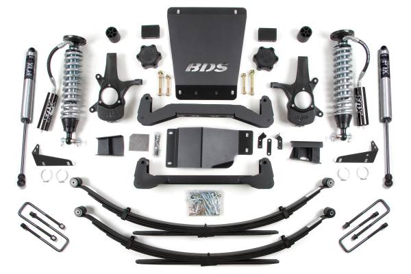 BDS Suspension - BDS Suspension 07-13 Chevy 1500 4wd 6in  with Fox coilovers - BDS176F