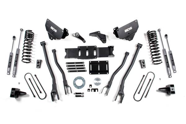 BDS Suspension - BDS Suspension 13-18 Ram 3500 5.5/4 4-Link System - Gas - BDS1780H