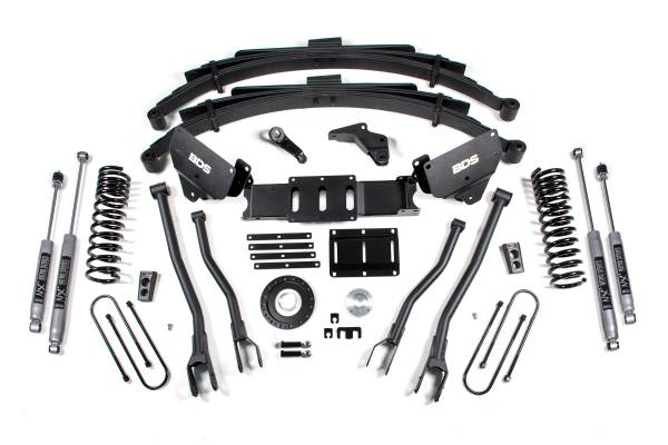 BDS Suspension - BDS Suspension 13-18 Ram 3500 4wd 6in./4.5in. spring  4-Link - Diesel - 8 bolt T-case T-case - BDS1784H