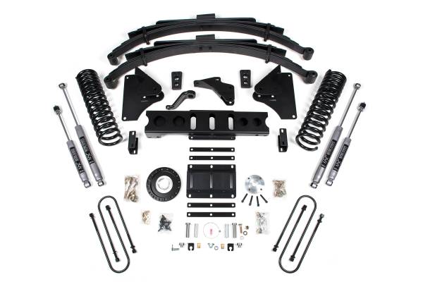 BDS Suspension - BDS Suspension 13-18 Ram 3500 6in./4.5in.  with leafs - Diesel engine - 8 bolt T-case - BDS1789H