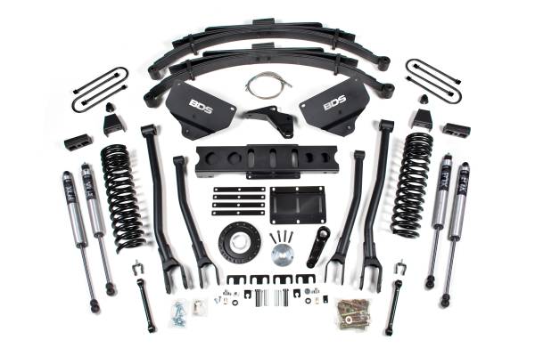 BDS Suspension - BDS Suspension 13-18 Ram 3500 4wd 8in. 4-Link/spring - Diesel engine - BDS1790FS