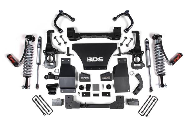 BDS Suspension - BDS Suspension 2019-2023 GM AT4 / Chevy Trail Boss 4wd 2.5in. Coilover Suspension Lift System - BDS1804F