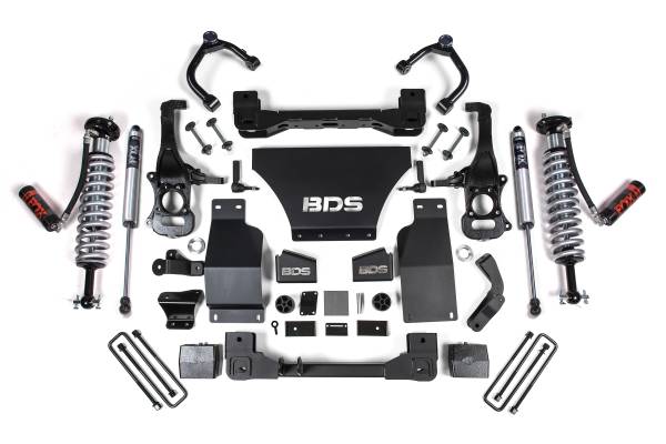 BDS Suspension - BDS Suspension 2019-2023 GM AT4 / Chevy Trail Boss 4wd 4in. Coilover Suspension Lift System - BDS1805F