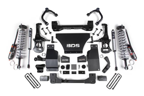 BDS Suspension - BDS Suspension 2019-2023 GM AT4 / Chevy Trail Boss 4wd 4in. Coilover Suspension Lift System - BDS1805FDSC