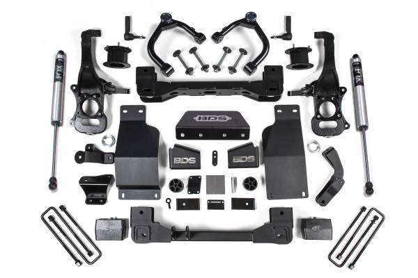 BDS Suspension - BDS Suspension 2019-2023 Chevy Trail Boss/GM AT4 4wd 4in. Suspension System - Diesel - Fox - BDS1807FS