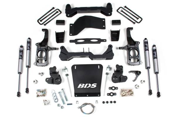 BDS Suspension - BDS Suspension 11-15 GM HD 4.5in Torsion Bar System - BDS1819FS