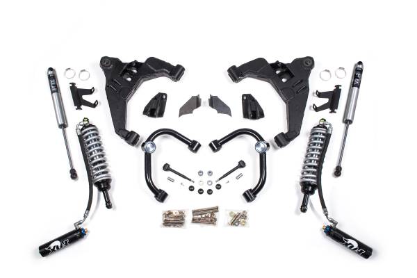 BDS Suspension - BDS Suspension 11-19 2500HD 2.5in. coilover conversion Leveling - No rear shocks Lift - BDS1825FDSC