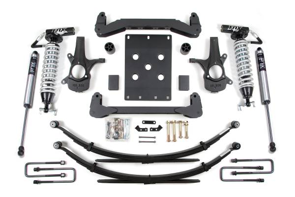 BDS Suspension - BDS Suspension 07-13 Chevy 2wd 4/4  with leaf - Fox 2.5 coilover - BDS187F