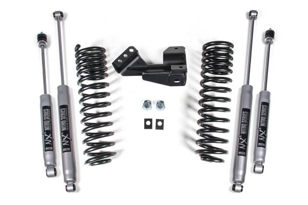 BDS Suspension - BDS Suspension 2017-19 1in./2020-23 2in. F250-F350 Performance spring Kit - NX2 - BDS1910H