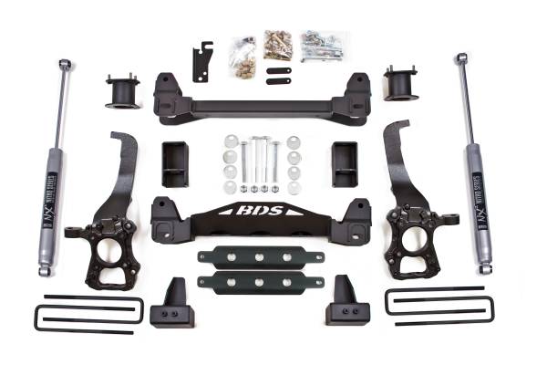 BDS Suspension - BDS Suspension 15-19 F150 2wd 6in. Suspension System - BDS1918H