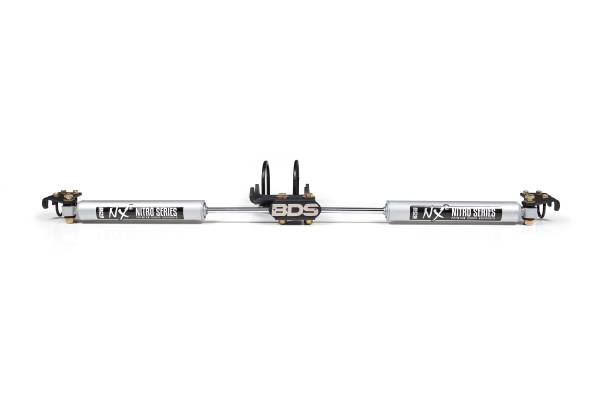 BDS Suspension - BDS Suspension Dual Stabilizer Kit - NX2 Shock - 17-19 Ford F250-F350 Super Duty - BDS2022DH