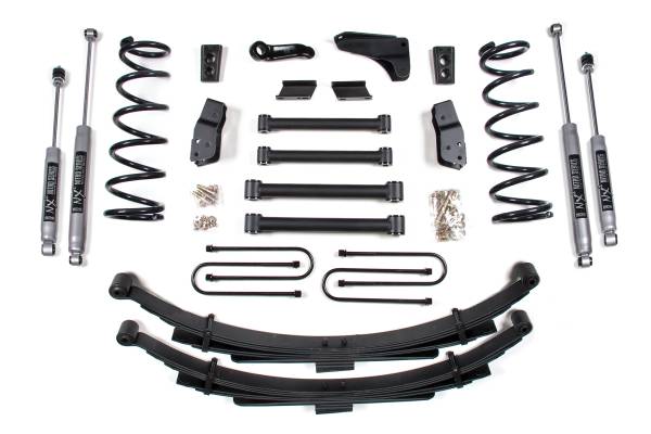 BDS Suspension - BDS Suspension 03-07 Dodge Gas 4wd 6/5 spring  with 3-halfin. axleaxle - BDS228H