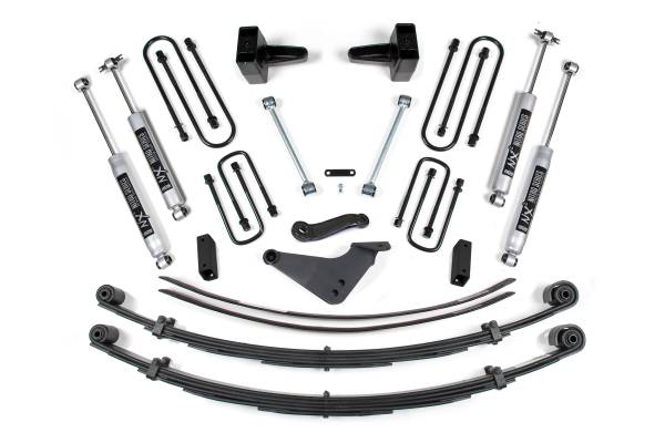 BDS Suspension - BDS Suspension 00-05 Excursion 4wd 6/5 block & Add-a-leaf Kit - BDS302H