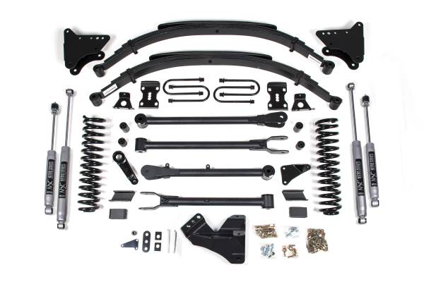 BDS Suspension - BDS Suspension 05-07 F250-F350 Gas 4/4 4-Link spring Kit - BDS332H