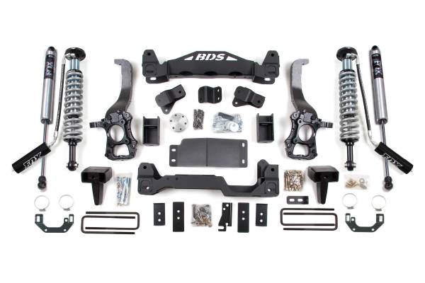 BDS Suspension - BDS Suspension 09-13 F150 4wd 6in  with Fox Coilovers - BDS573F