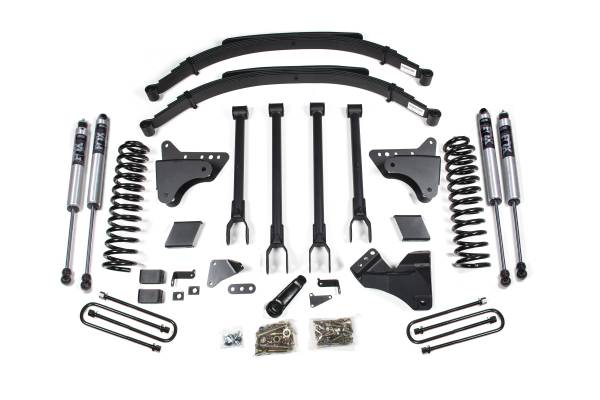 BDS Suspension - BDS Suspension 11-16 F250-F350 Gas 6/5 4-Link  with 2in. - BDS586FS
