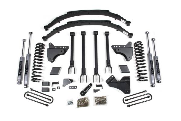 BDS Suspension - BDS Suspension 11-16 F250-F350 Gas 6/5 4-Link  with 2in. - BDS586H