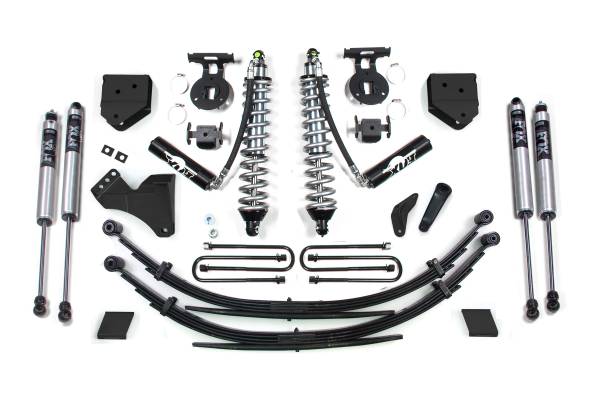 BDS Suspension - BDS Suspension 11-16 F250 4in coilover  with rear shocks springs- Diesel engine - BDS592F
