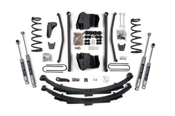 BDS Suspension - BDS Suspension 03-07 Dodge Diesel engine 6/4 Long arm spring  with 3-halfin. axle - BDS648H