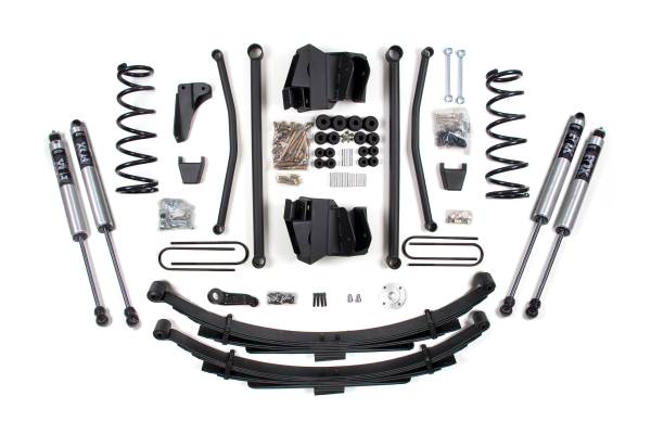 BDS Suspension - BDS Suspension 09-12 Dodge Diesel engine 6/5 Long arm spring  with 4in. axle - BDS674FS