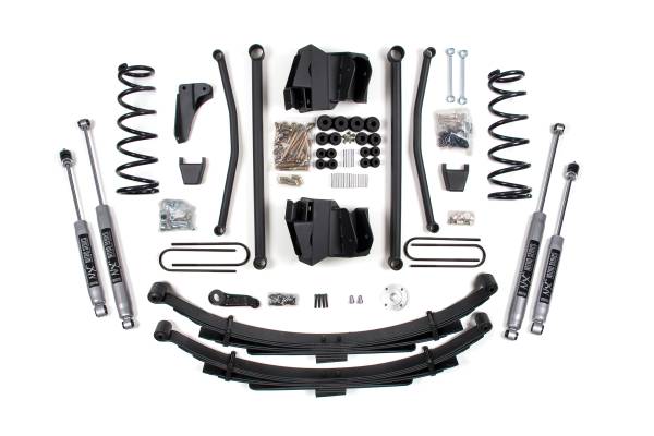 BDS Suspension - BDS Suspension 09-12 Dodge Diesel engine 6/5 Long arm spring  with 4in. axle - BDS674H